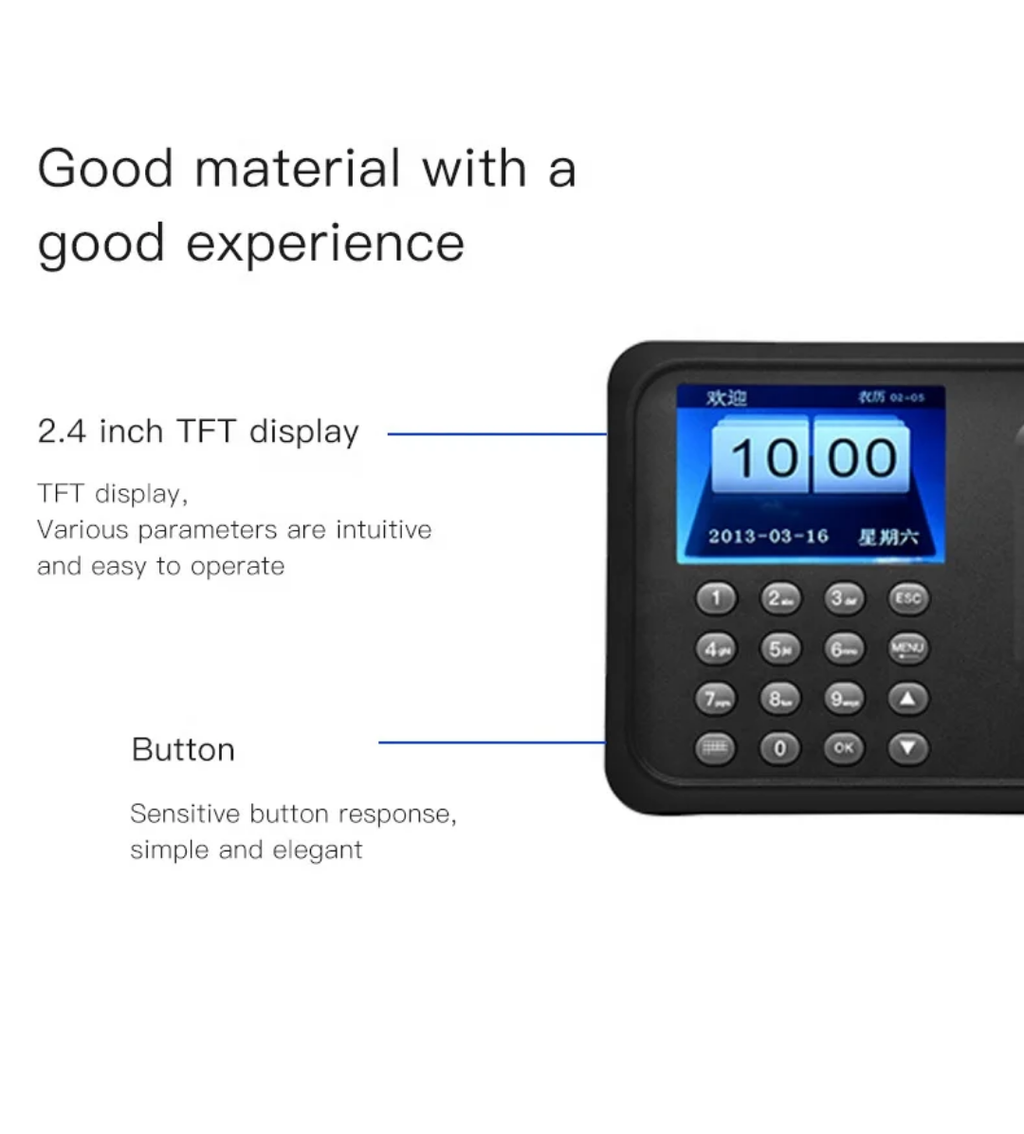Fingerprint time clock Q-A26