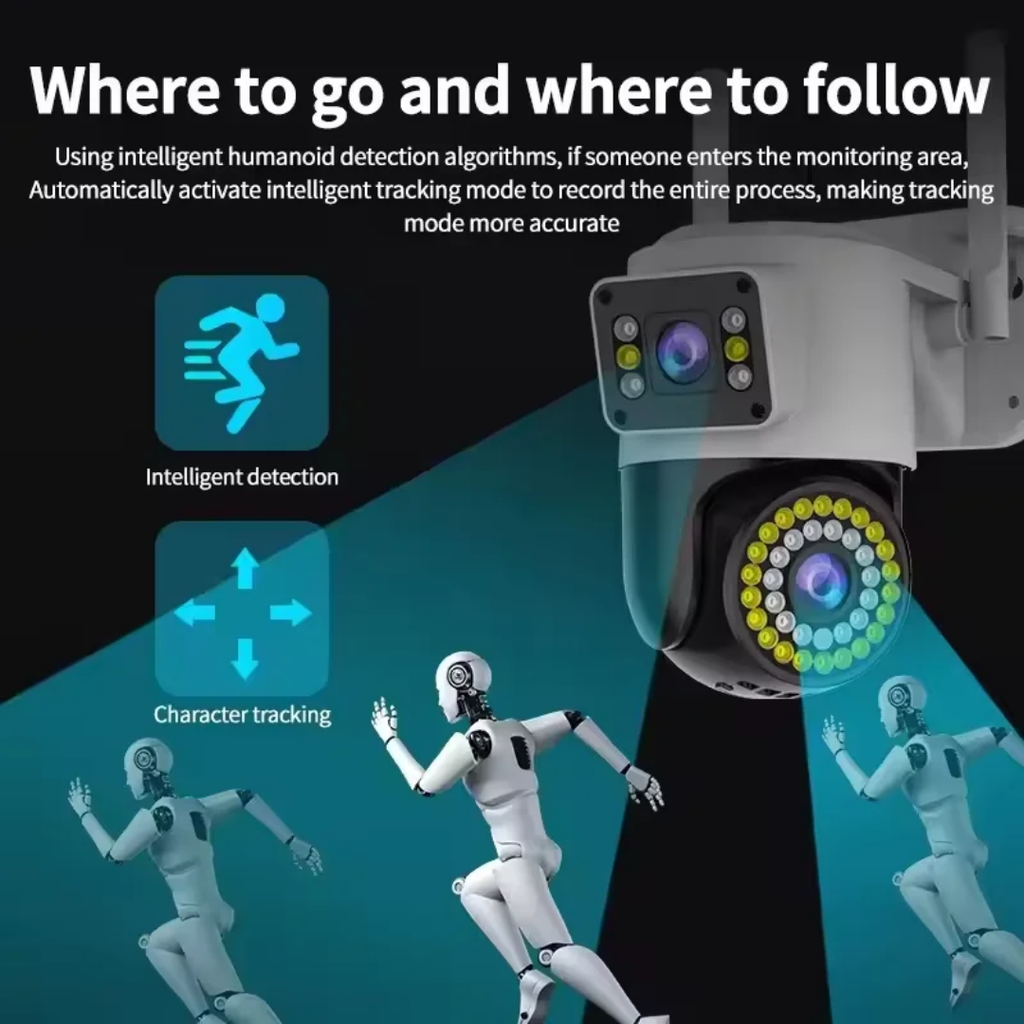 Dual camera wifi camera