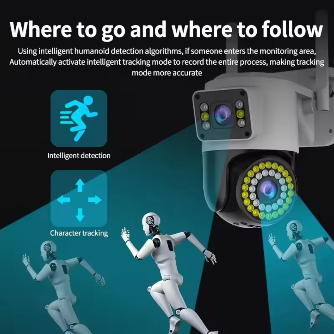 Dual camera wifi camera