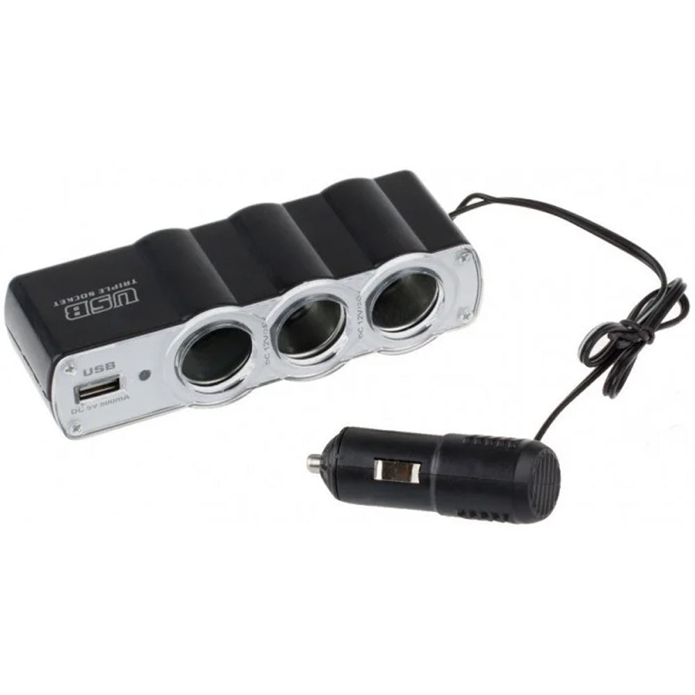 Andowl usb and triple socket Q - CA24