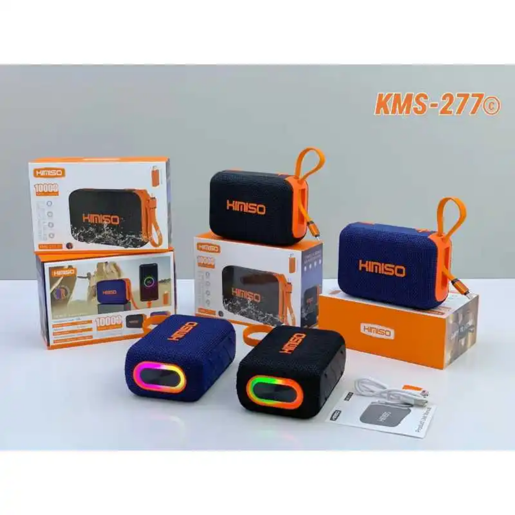 Kimiso speaker and power bank KMS -277C