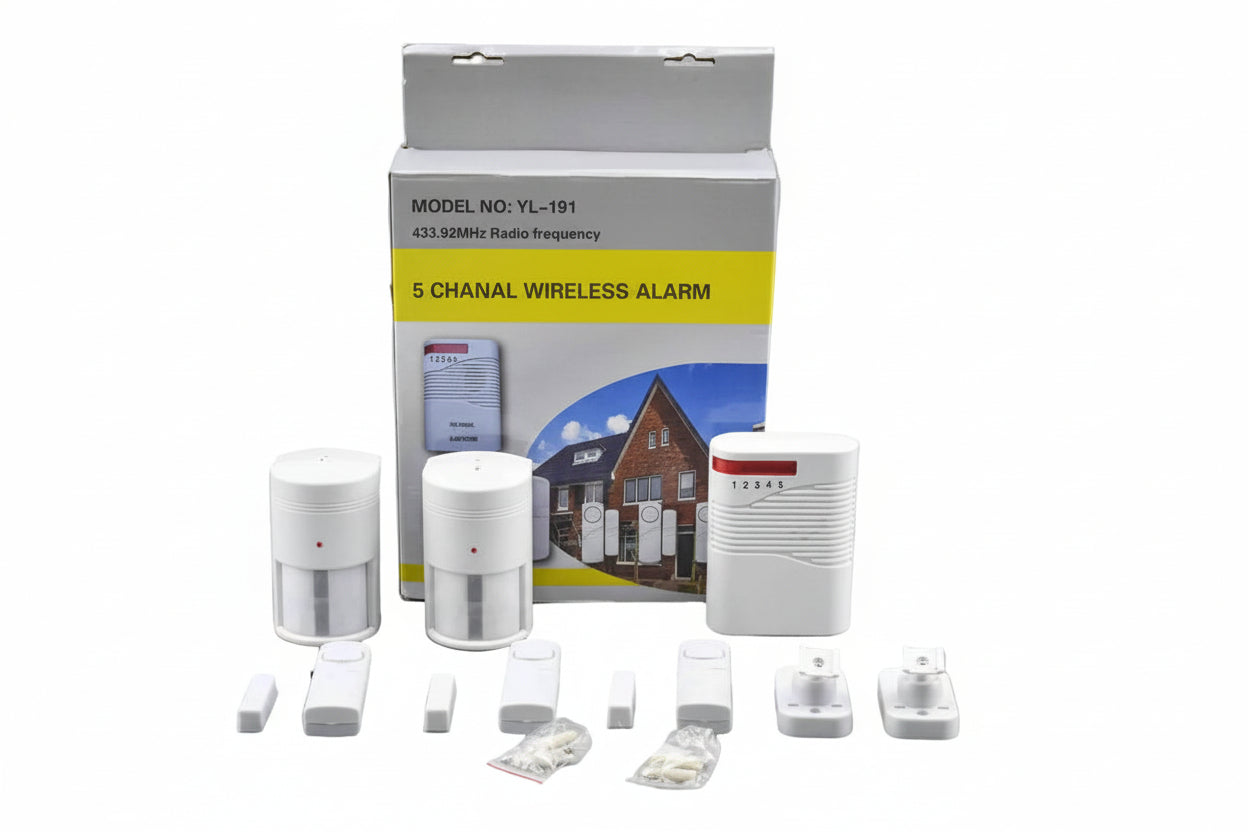 5 channel wireless alarm YL- 191