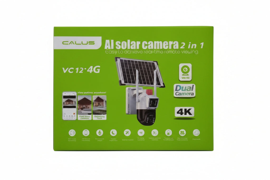 Calus 4g solar camera VC -12