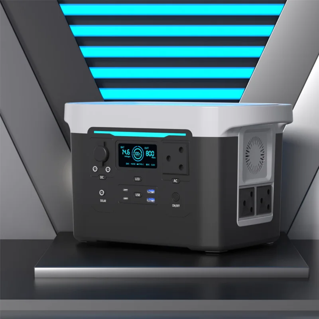 500w Energy Storage Power station with 150w solar panel