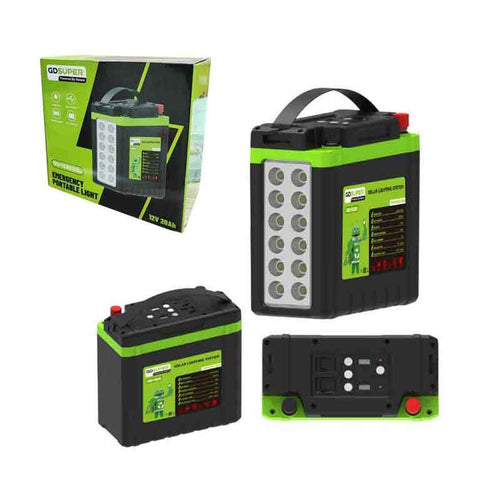 GD super GD - 1220 12v solar light