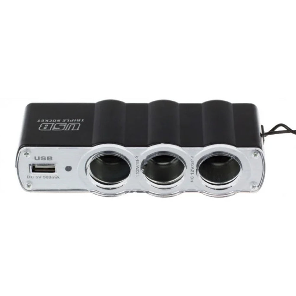 Andowl usb and triple socket Q - CA24
