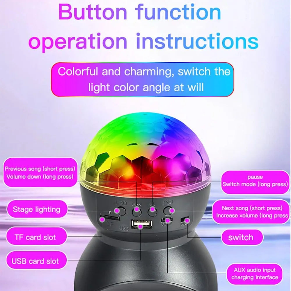 Party ball RGB light