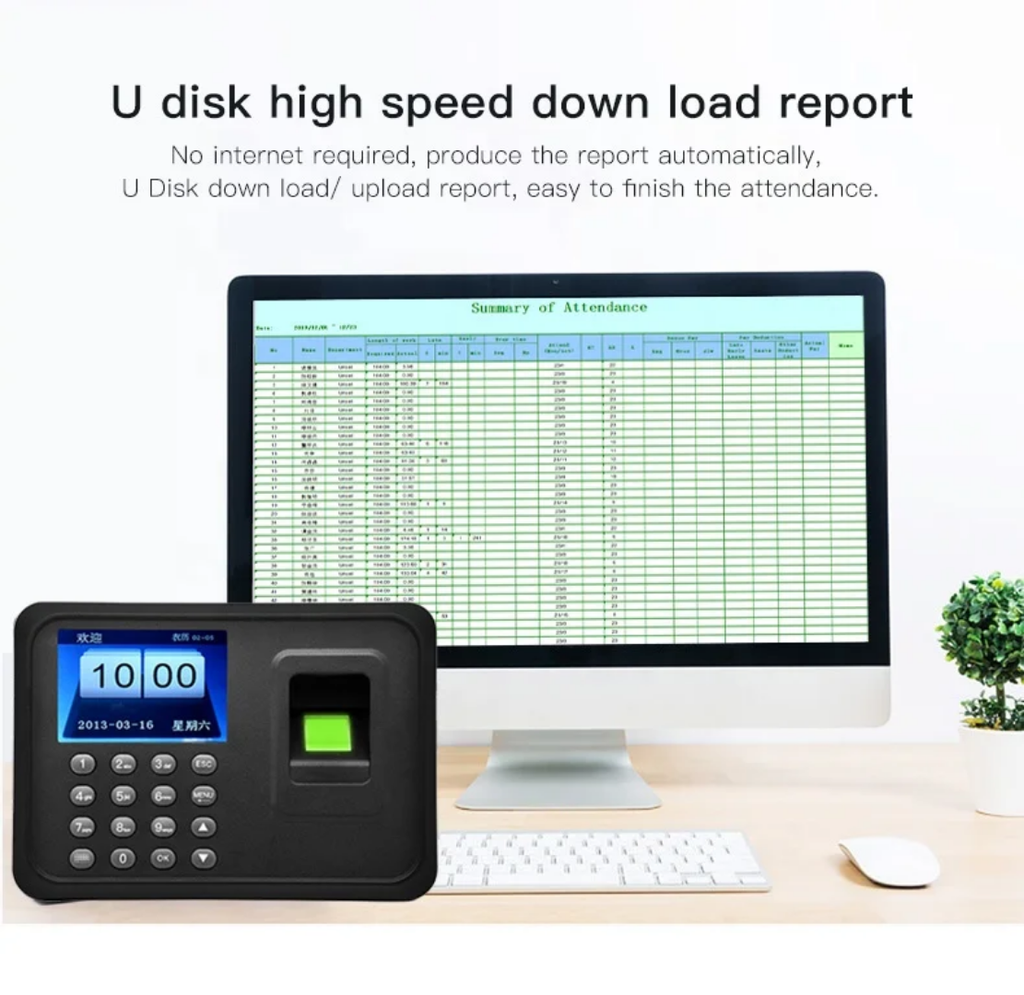 Fingerprint time clock Q-A26