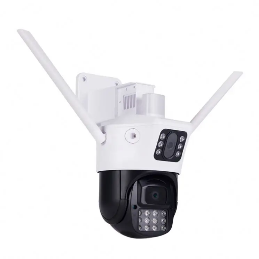 Outdoor dual camera