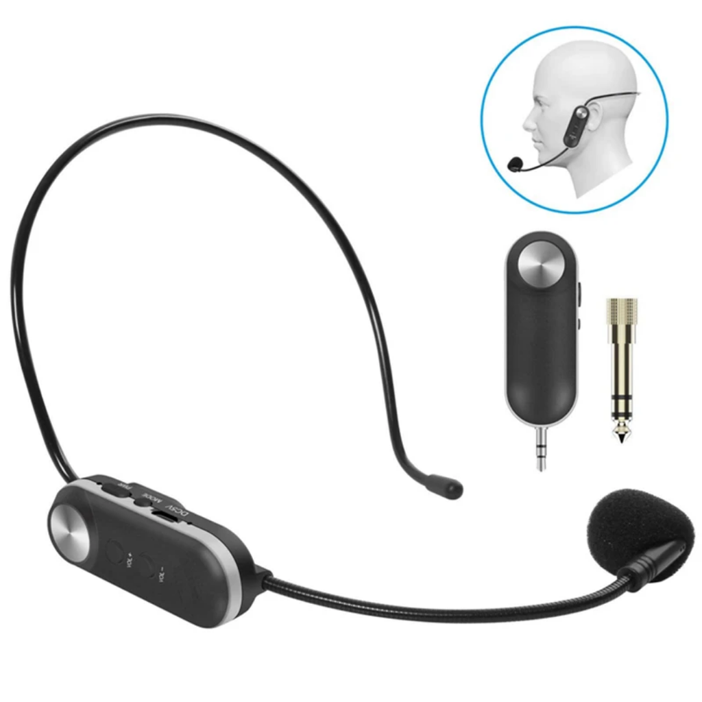 Wireless headset microphone/mic900