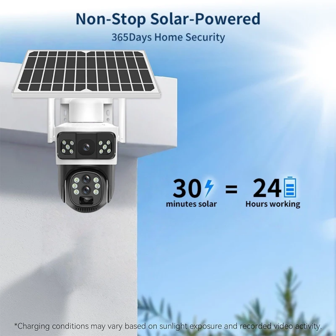 4g HD outdoor and solar camera C168