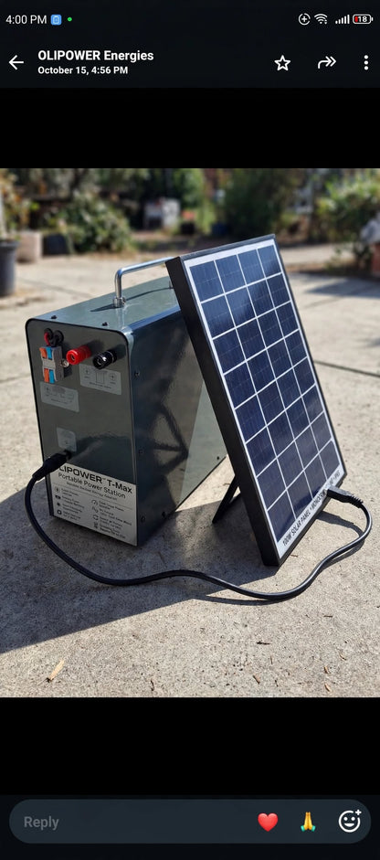 Olipower T-Max 500w portable power station