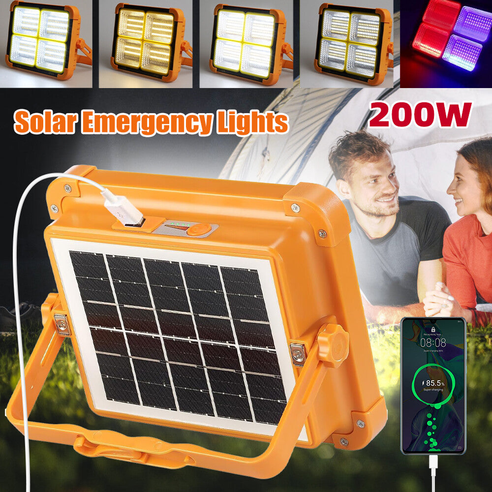 Ceedee 2in1 200w solar floodlight