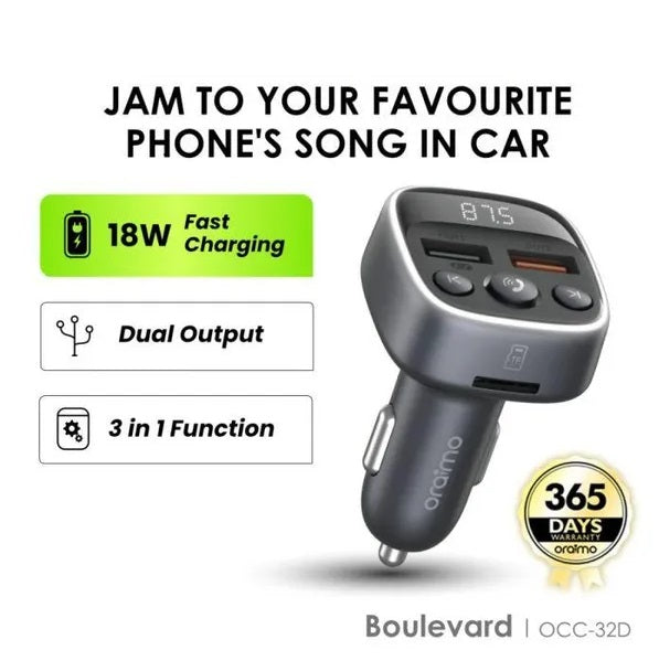 Oraimo car charger OCC-32D