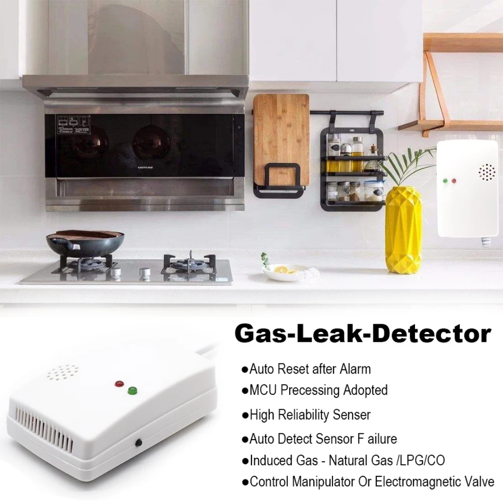 Smart gas leak detector