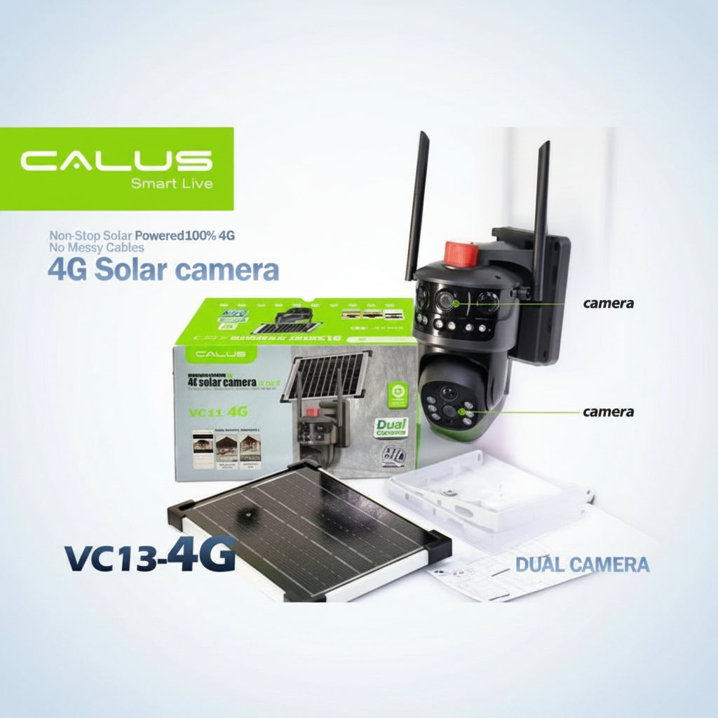 Calus 4g solar camera VC -12