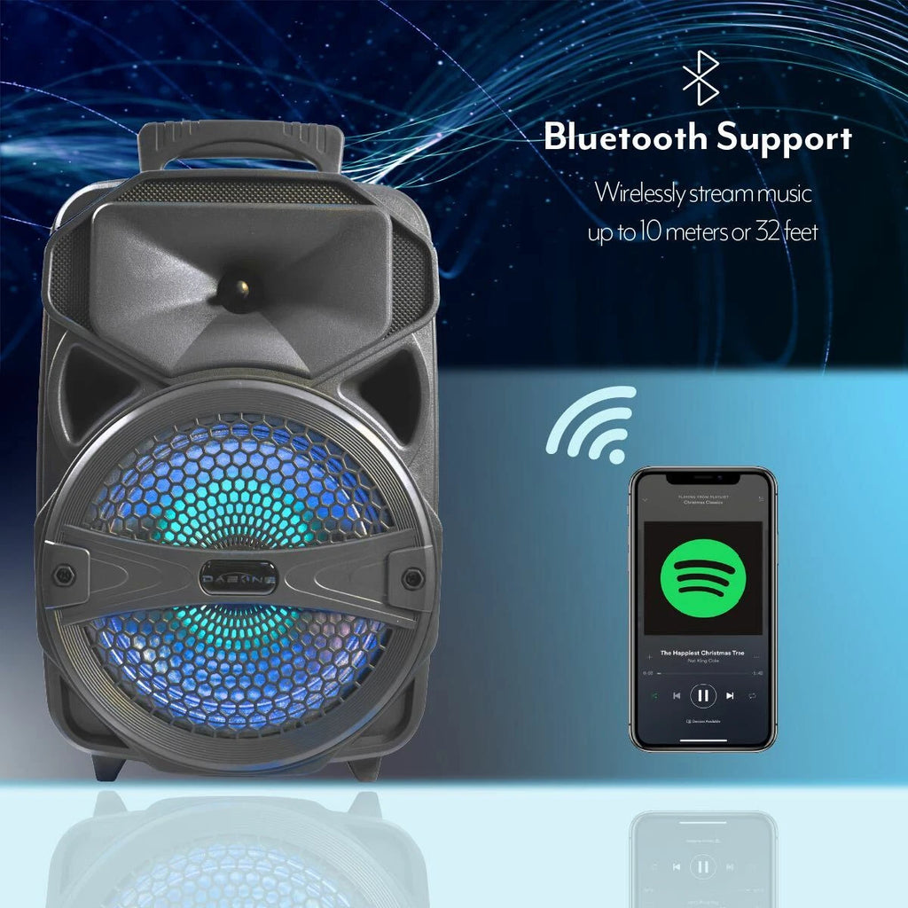 AEK 8inch bluetooth  party speaker