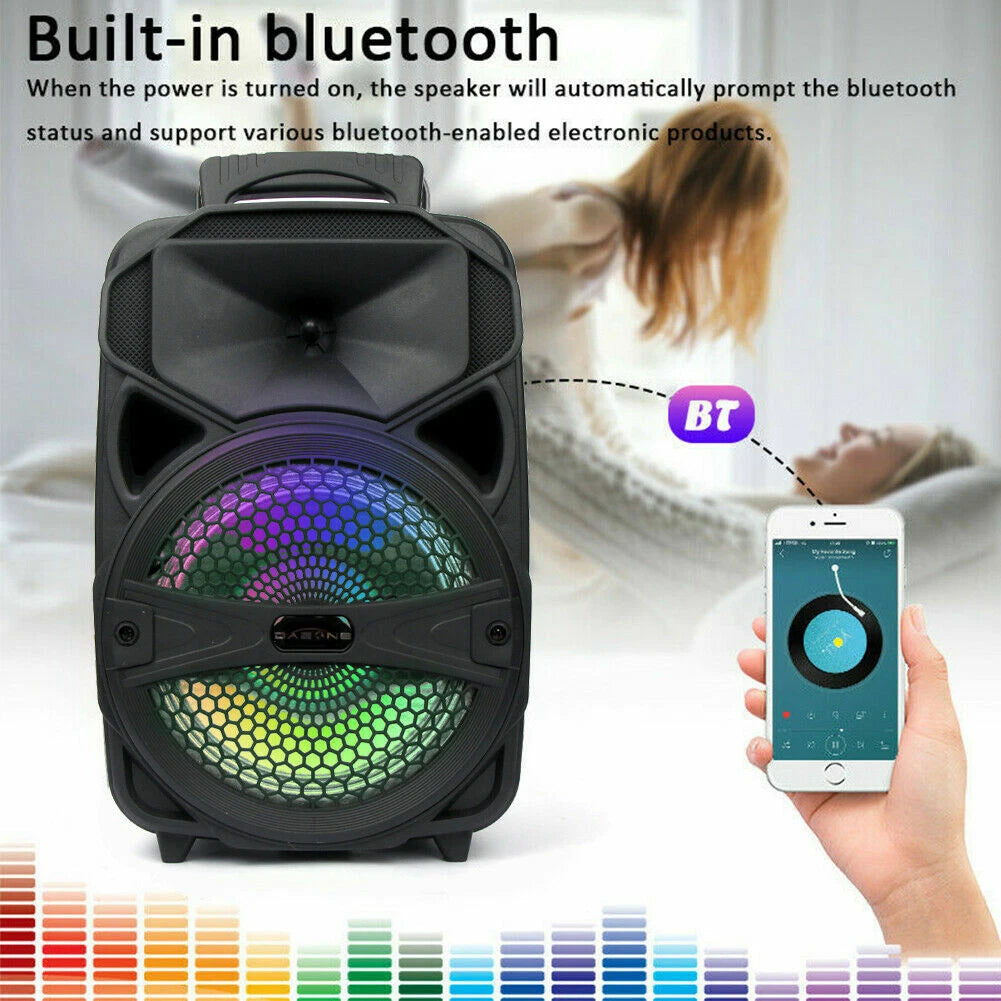 AEK 8inch bluetooth  party speaker