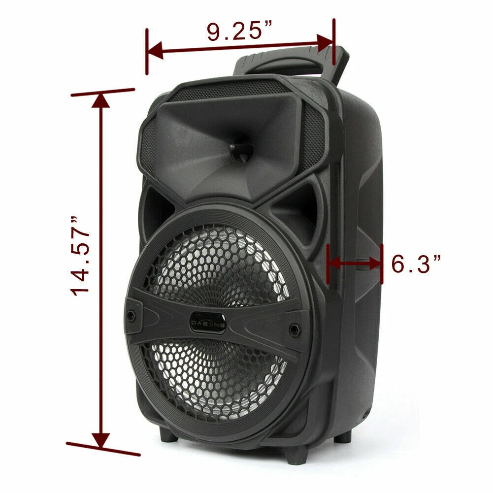 AEK 8inch bluetooth  party speaker