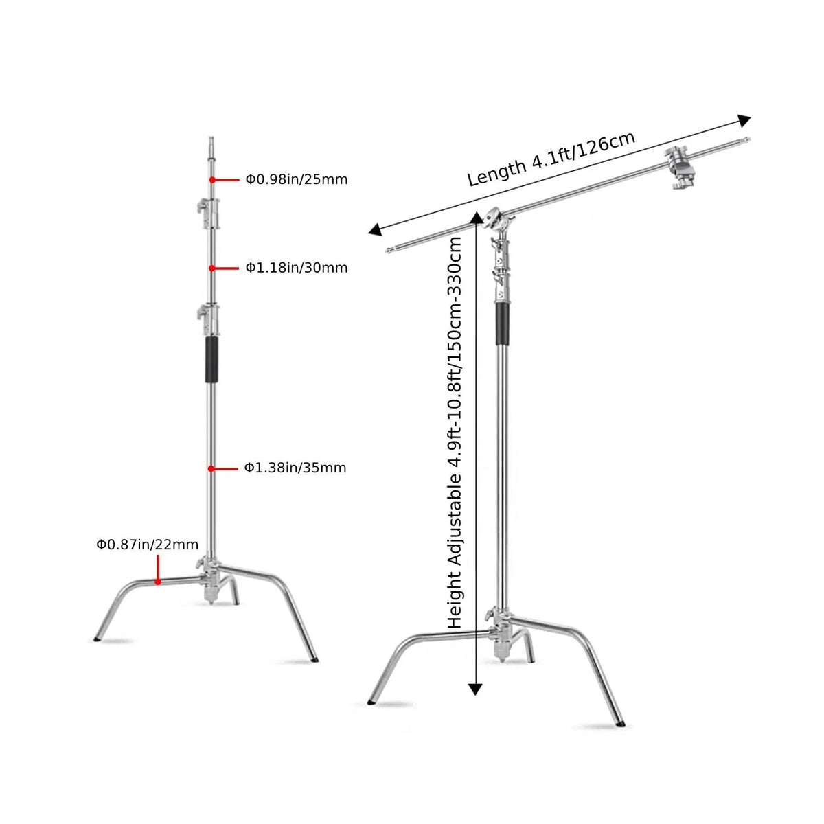 C - stand studio light stand