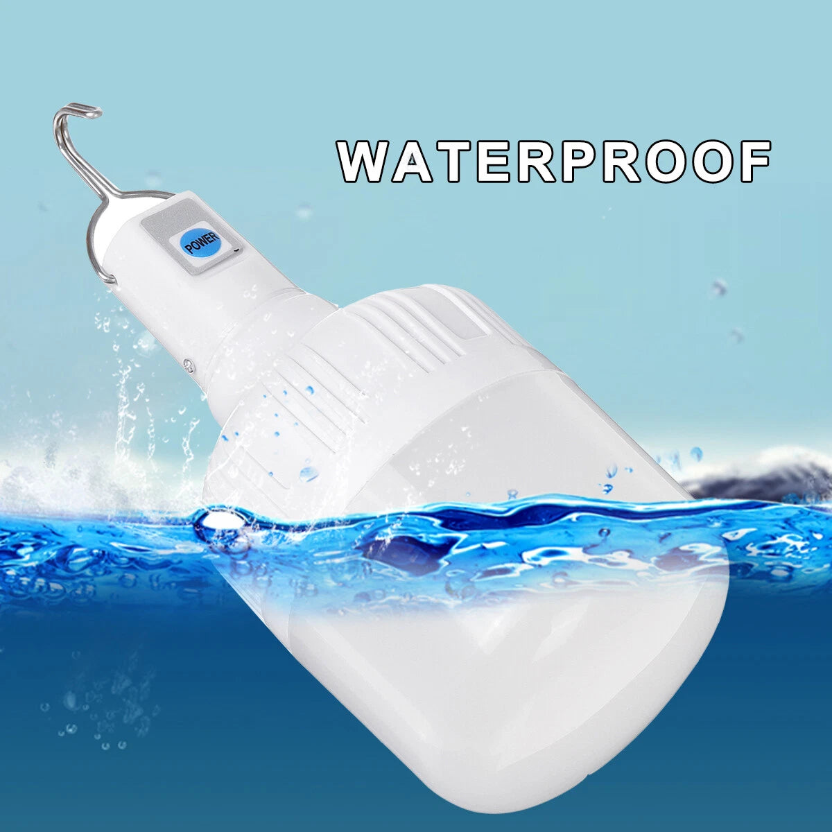 Rainbow solar rechargeable light lamp 80w small