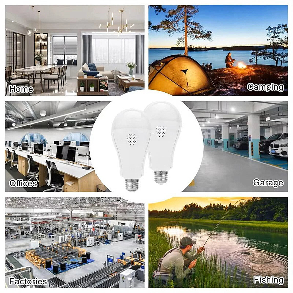 Rainbow smart bulb rechargeable light RS- 7024