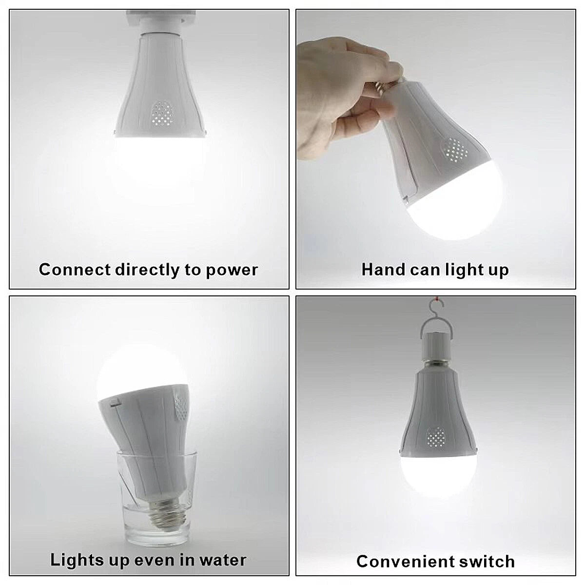Rainbow smart bulb rechargeable light RS- 7024