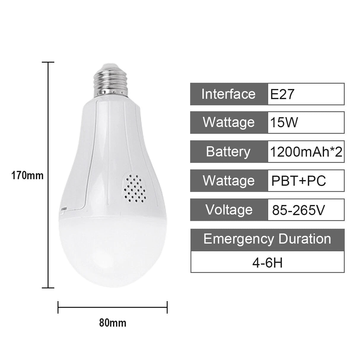 Rainbow smart bulb rechargeable light RS- 7024