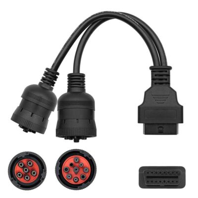 Truck Y cable 6pin and 9pin