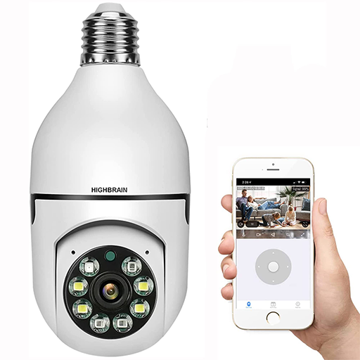 Panorama bulb wifi camera