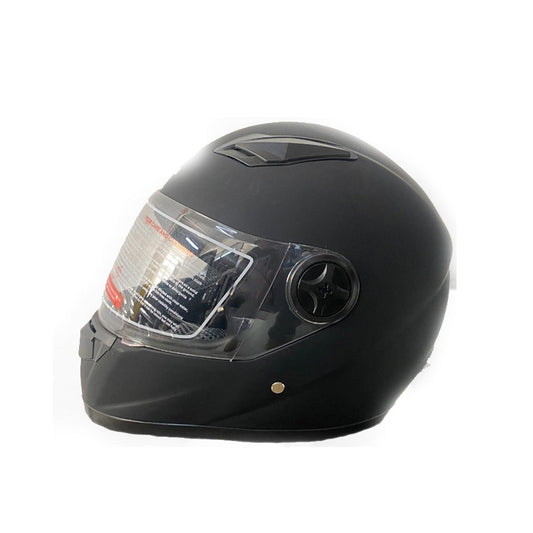 Visor care helmet without staff
