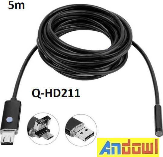 QHD211 Usb 5m Camera Endoscope